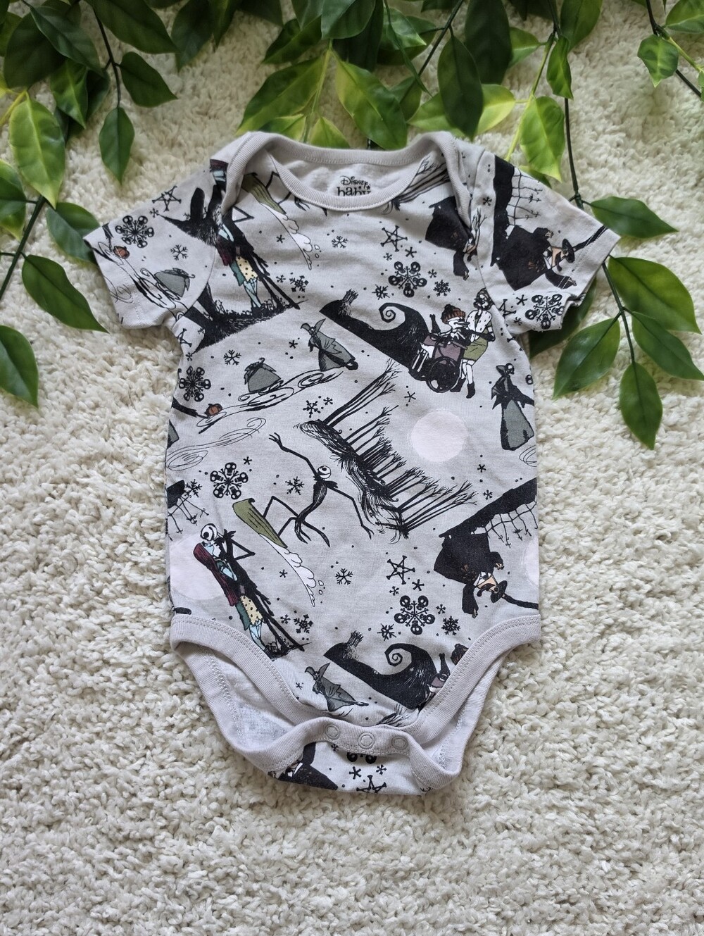 Baby Boy Jack Skellington Onesie (18-24 Months)